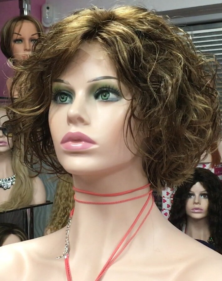 Peluca natural SOFIA-Difusor color 6/27 TOP TUL transparente