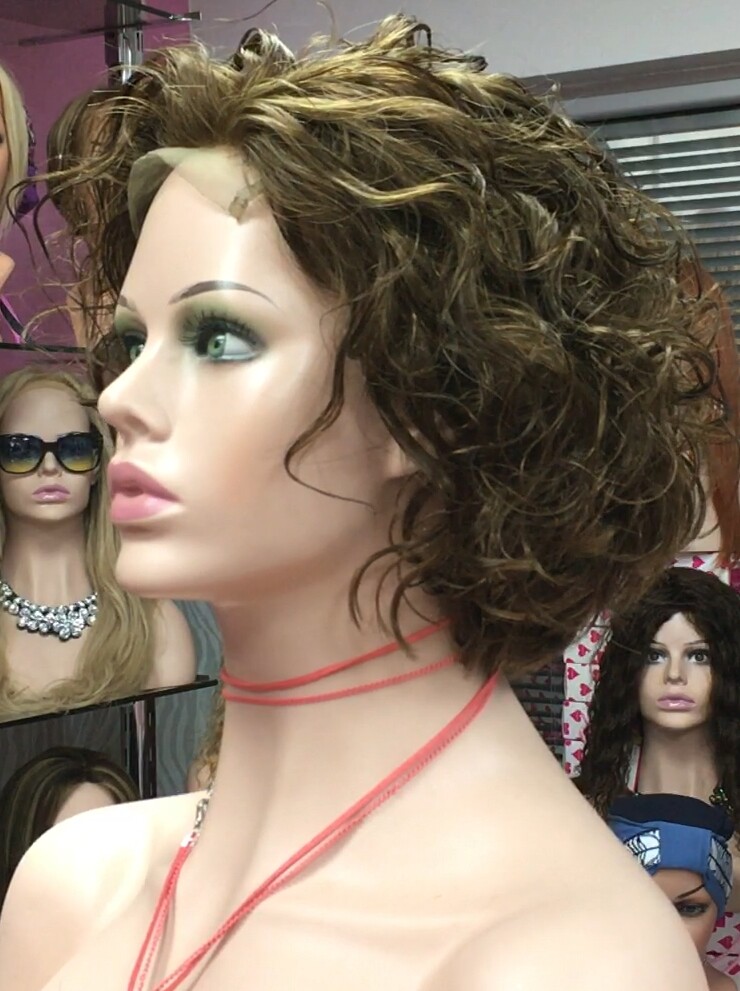 Peluca natural SOFIA-Difusor color 6 TUL transparente