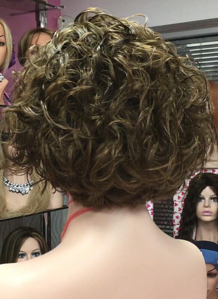 Peluca natural SOFIA-Difusor color 6 TUL transparente