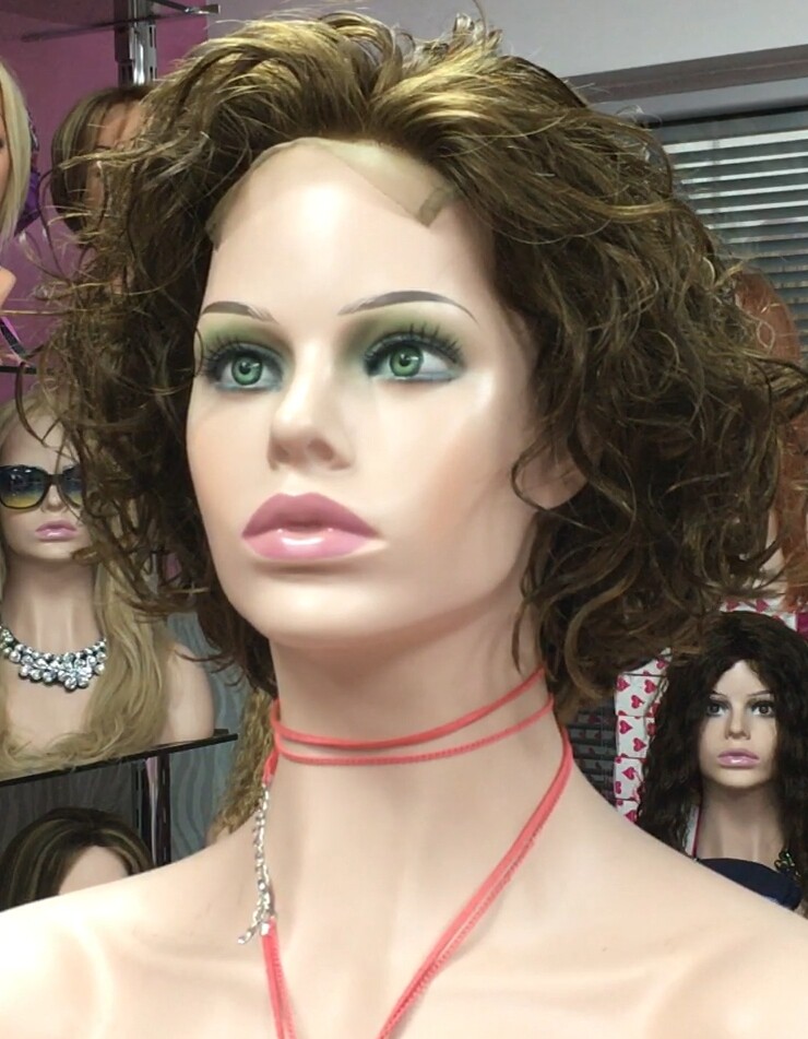 Peluca natural SOFIA-Difusor color 6 TUL transparente