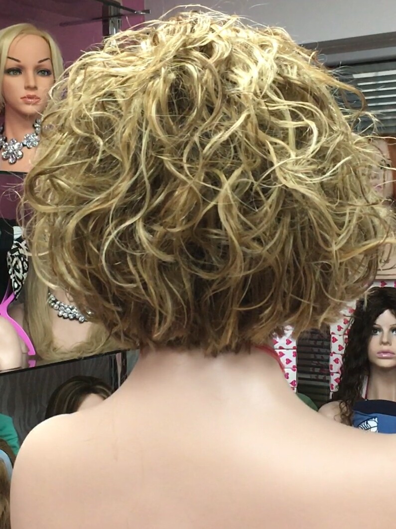 Peluca natural SOFIA-Difusor color 8h613h27 TOP TUL transparente