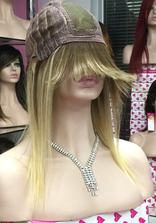 Peluca cabello natural Veronica RAYA TUL transparente color 8R18