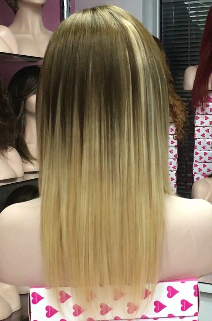 Peluca cabello natural Veronica RAYA TUL transparente color 8R18