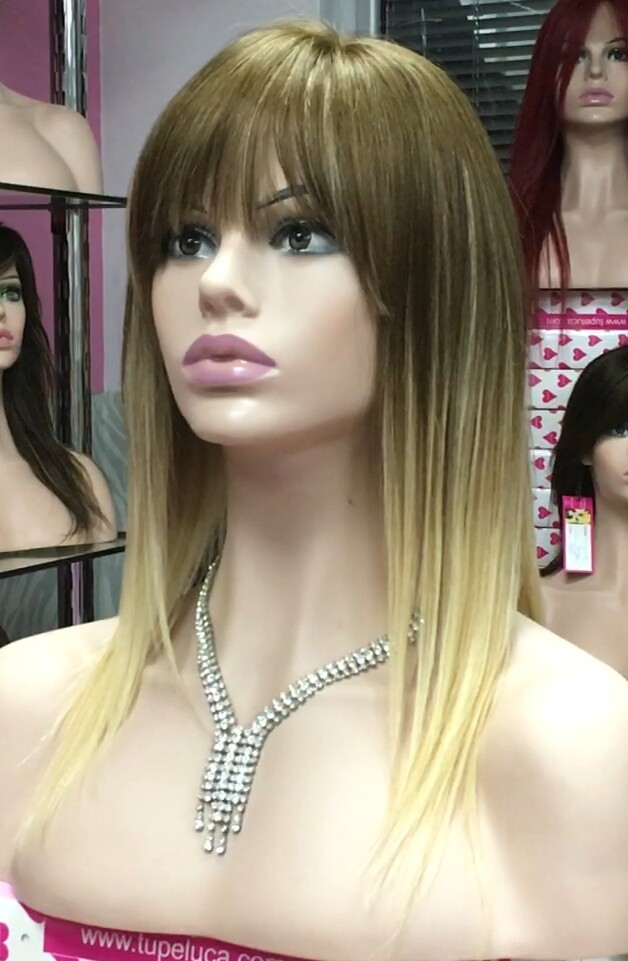 Peluca cabello natural Veronica RAYA TUL transparente color 8R18