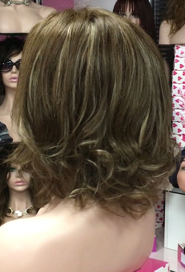 Peluca natural  WENDY color 5R18 RAYA TUL transparente efecto piel