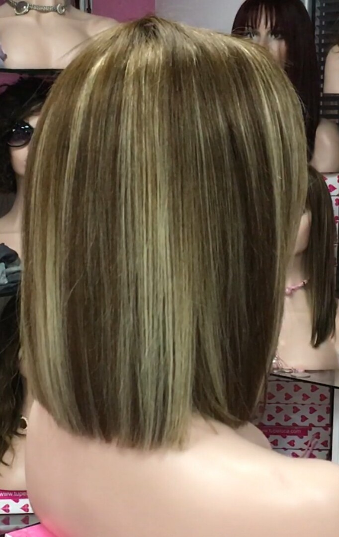 Peluca cabello semi natural ref.2022.1
