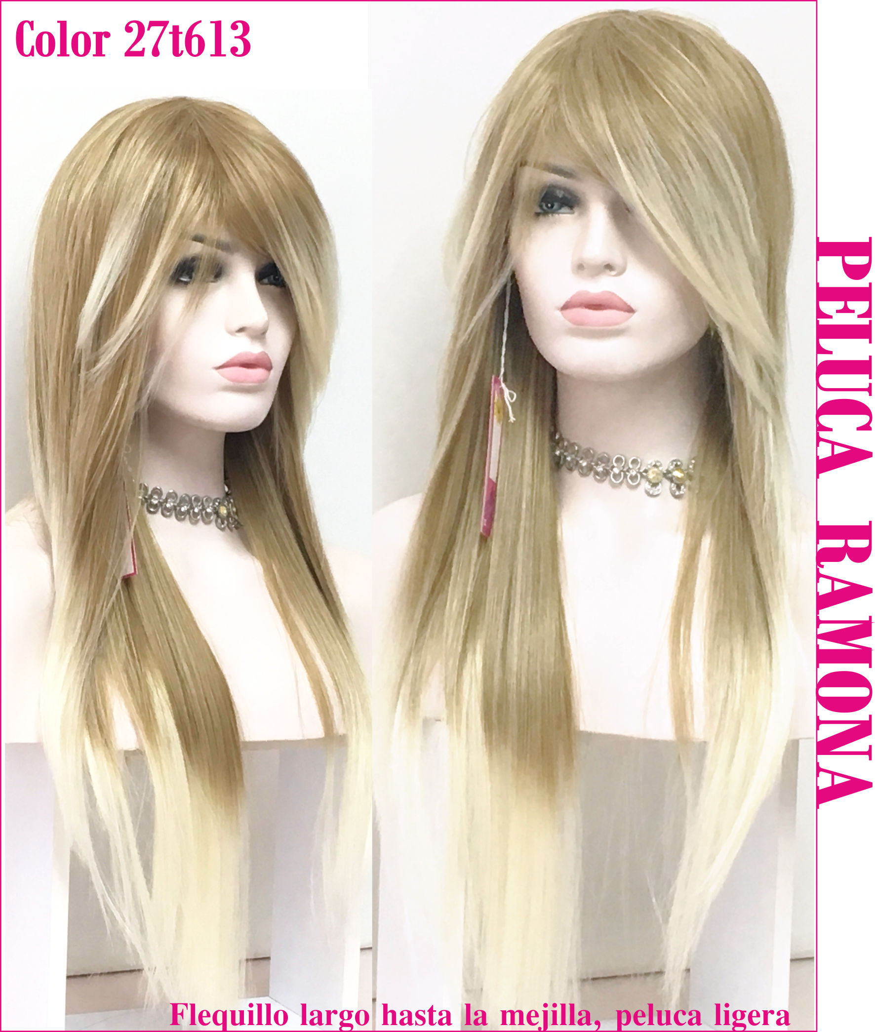 Peluca Ramona Color 27T613 Star 10 Colageno