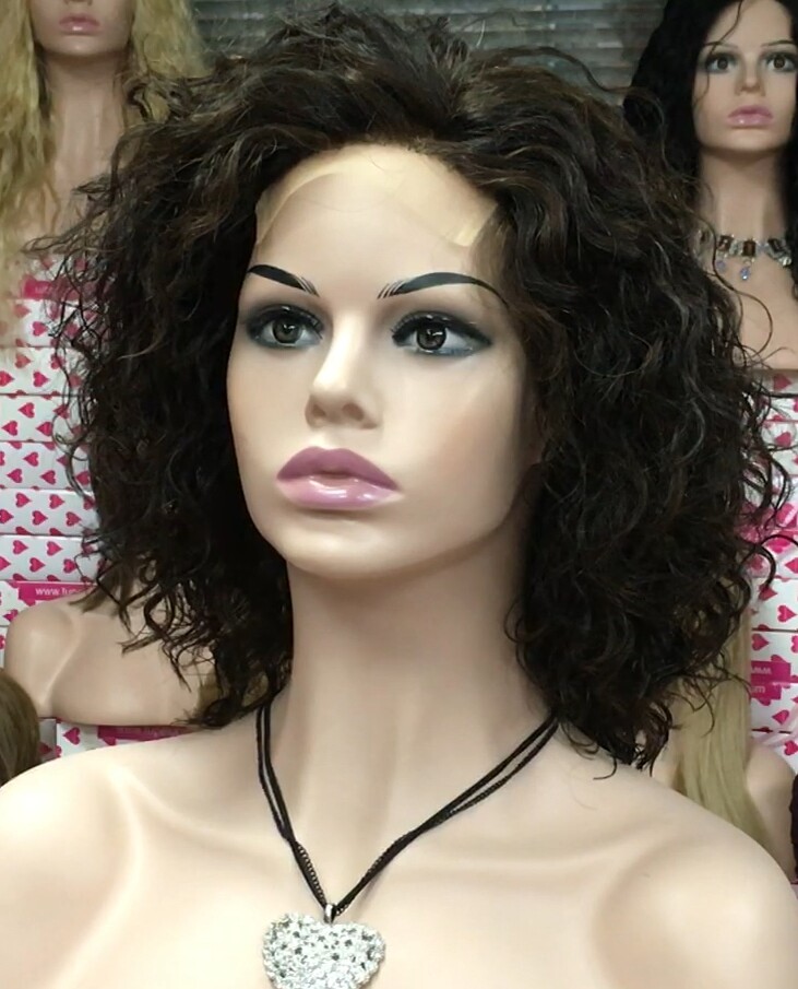 Peluca natural CANDELARIA color 2h5 FRONTAL de tul transparente