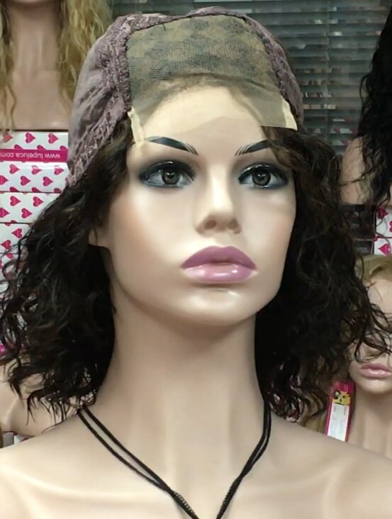 Peluca natural CANDELARIA color 2h5 FRONTAL de tul transparente