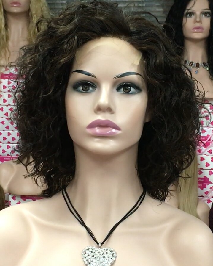 Peluca natural CANDELARIA color 2h5 FRONTAL de tul transparente
