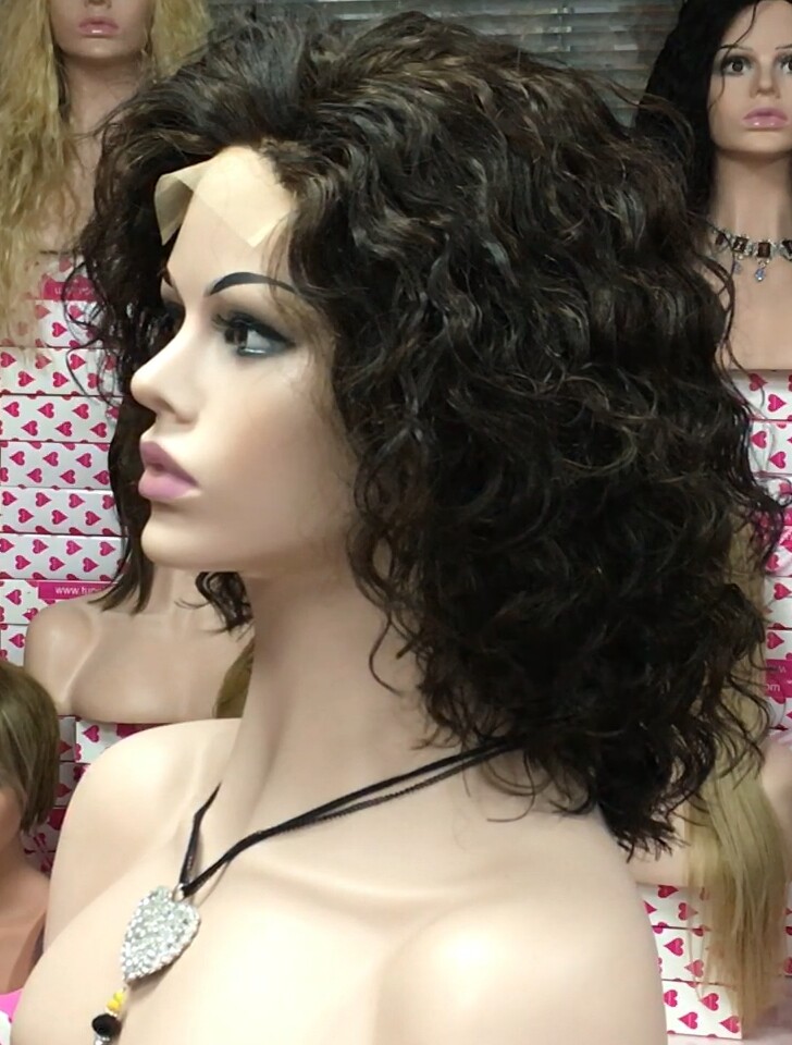 Peluca natural CANDELARIA color 2h5 FRONTAL de tul transparente