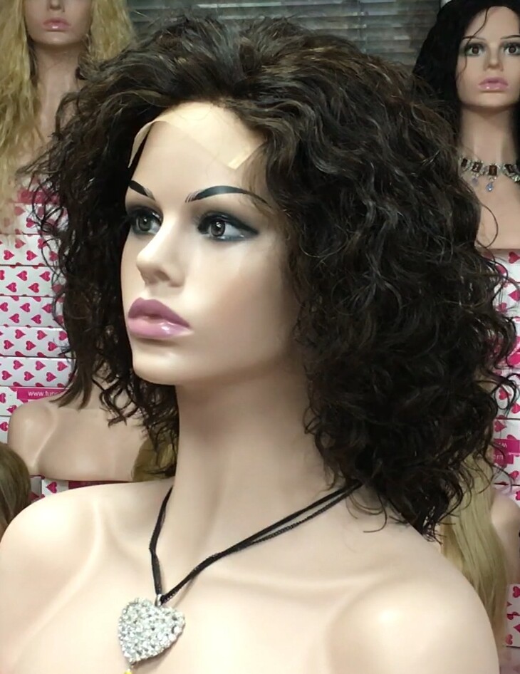 Peluca natural CANDELARIA color 2h5 FRONTAL de tul transparente