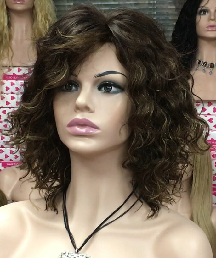 Peluca natural CANDELARIA color 4R4h27h4 RAYA TUL