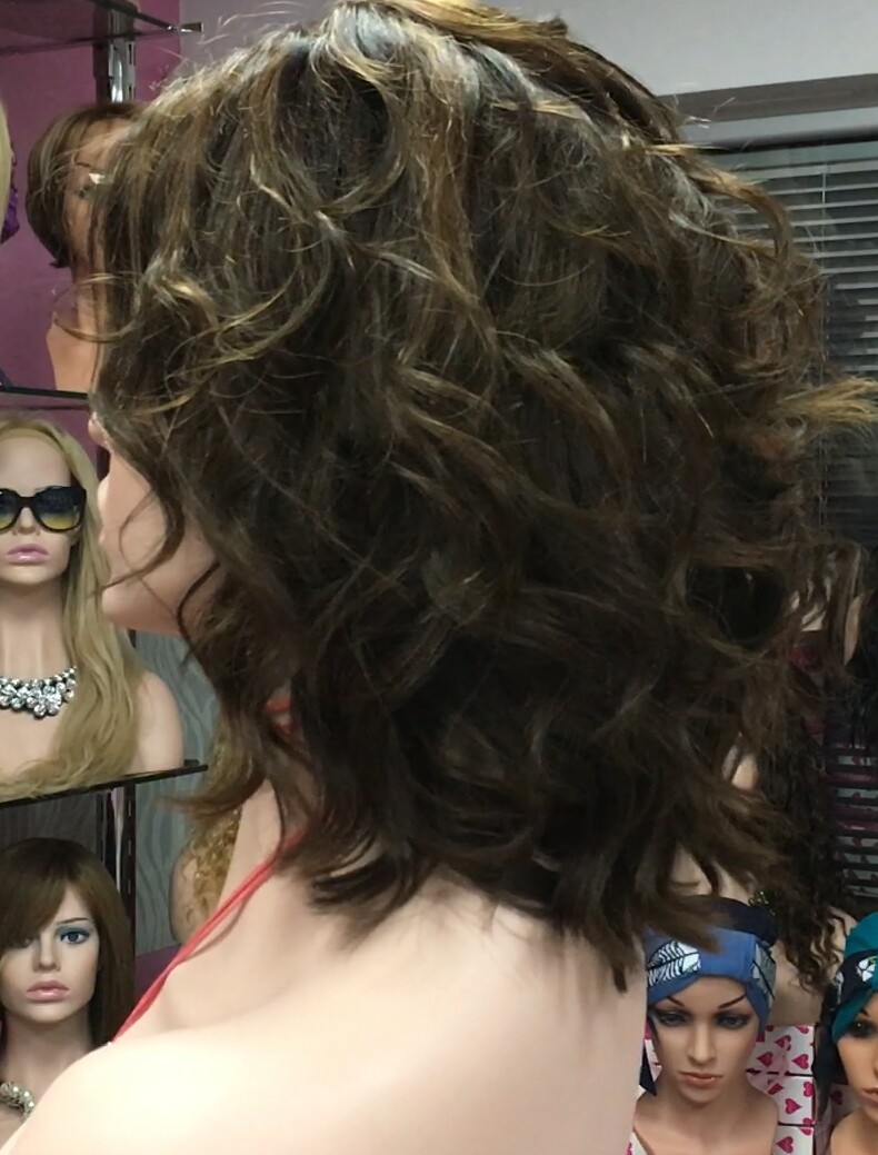 Peluca natural WENDY- Ondas TOP TUL color 5