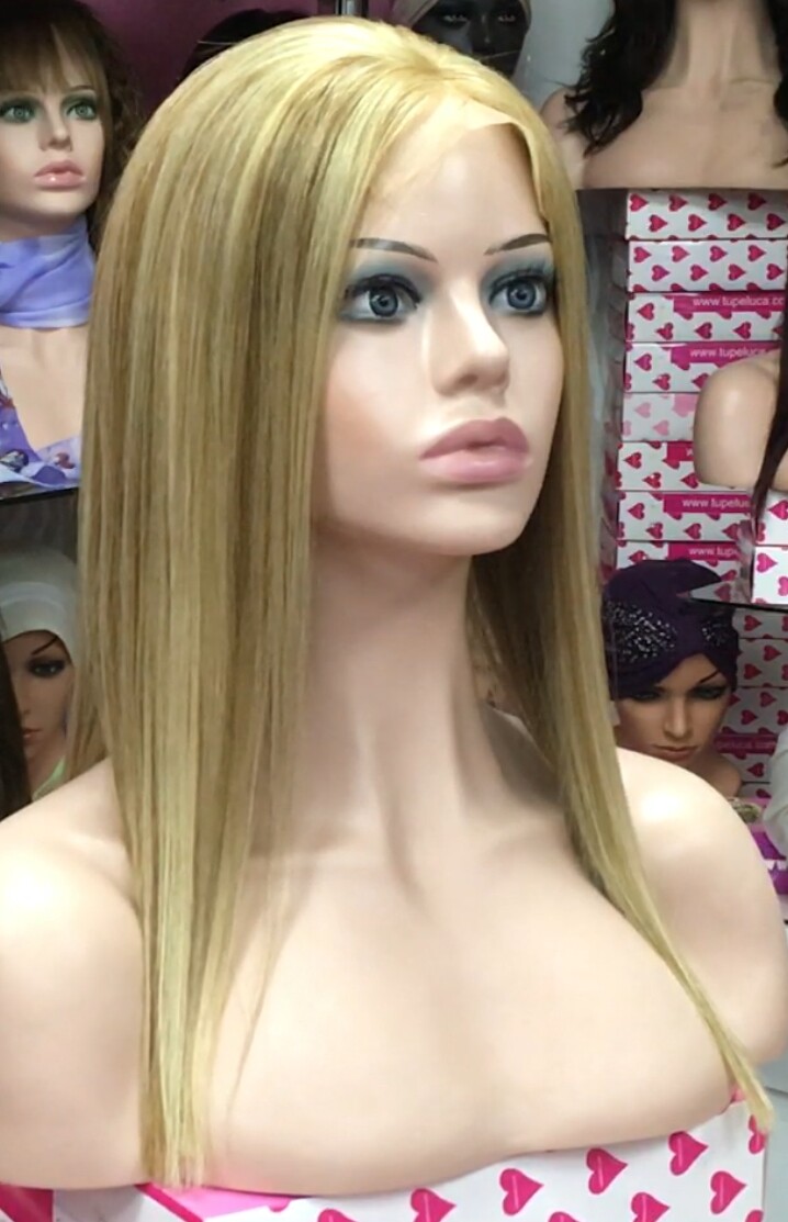 Peluca natural ALEXIS  8H613 FRONTAL TUL  EXTRA LARGO 35-40 cm