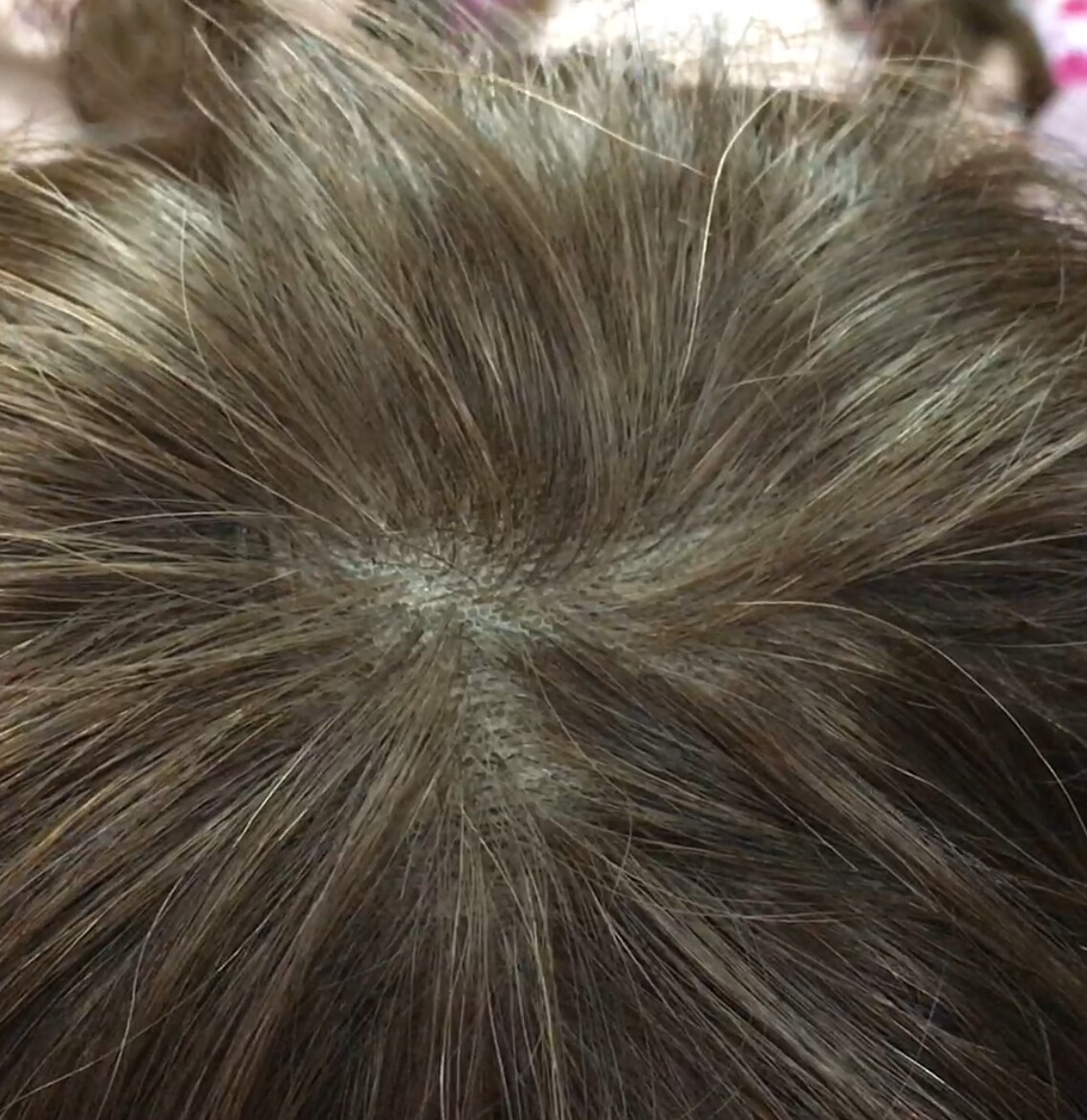 Peluca pelo natural CONCHA fleco largo 4t5 TOP INYECCION