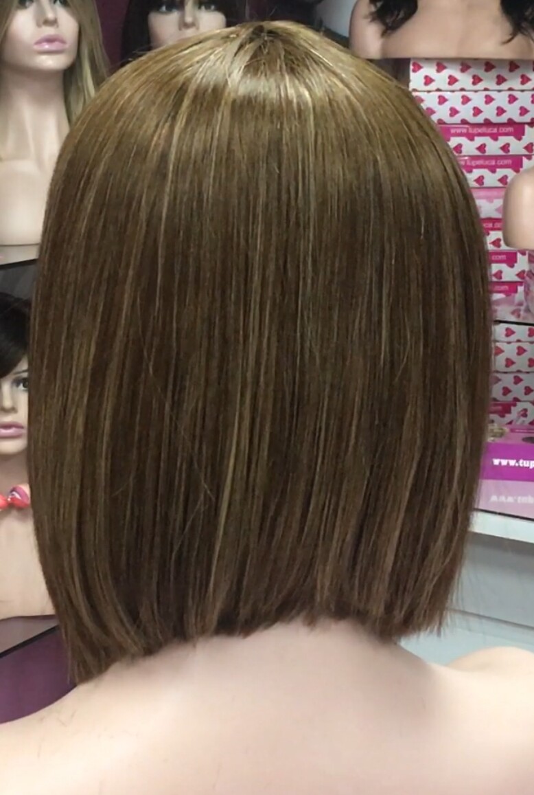 Peluca natural MINI MELANIA color 5h27 MAQUINA