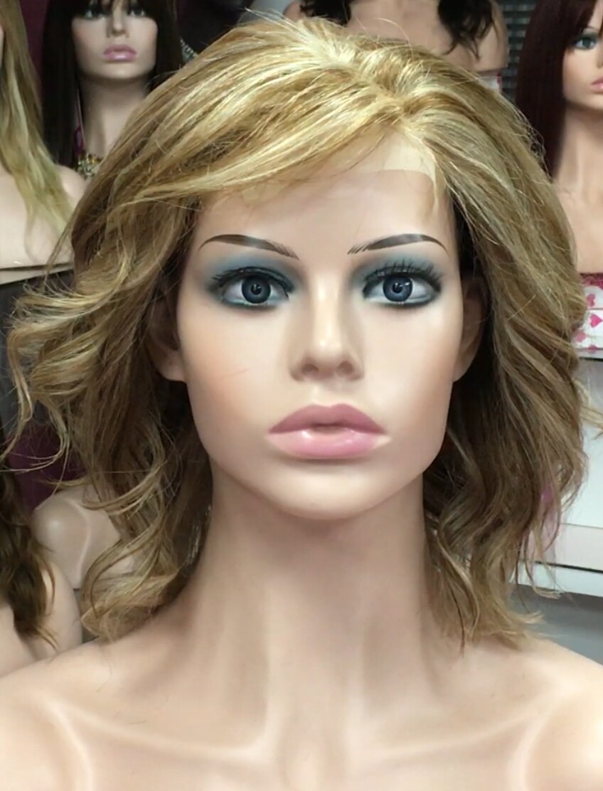 Peluca cabello natural Wendy- ONDAS color 6H613 RAYA DE TUL