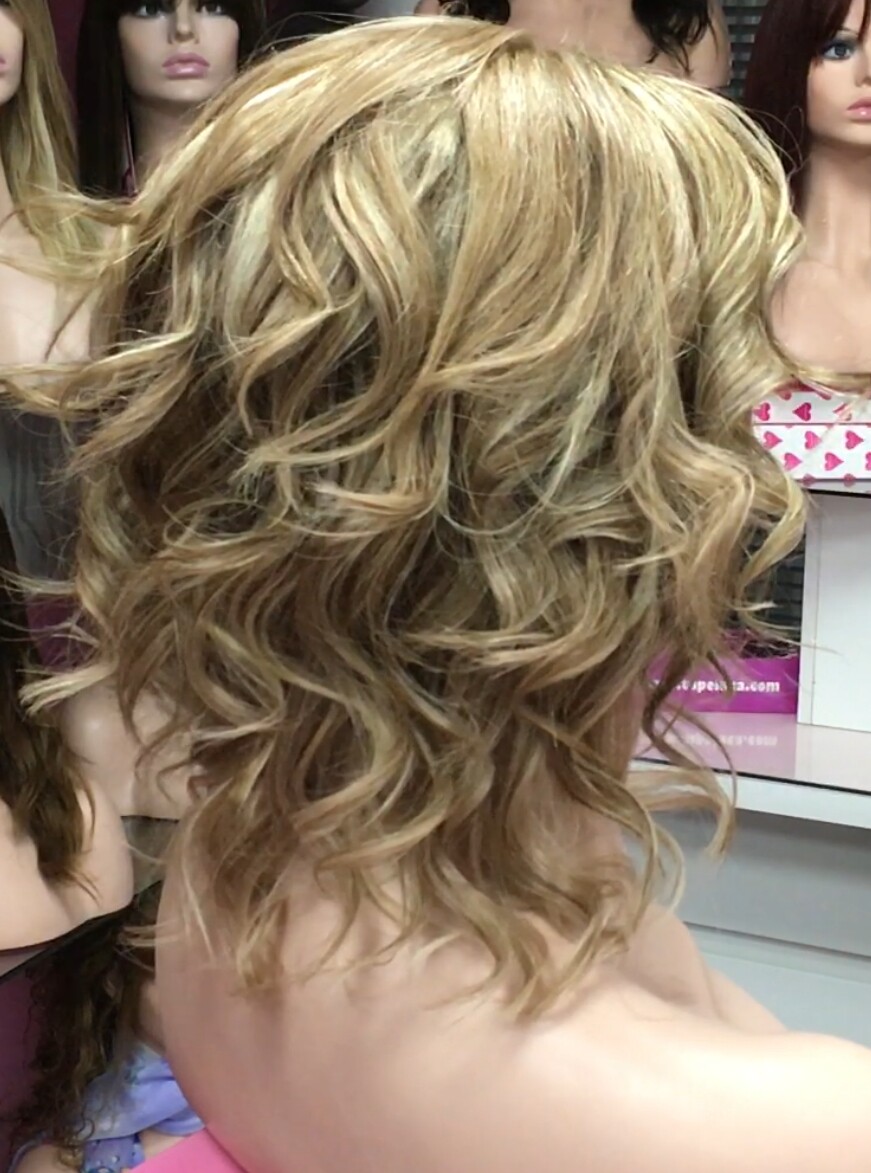 Peluca cabello natural Wendy- ONDAS color 6H613 RAYA DE TUL