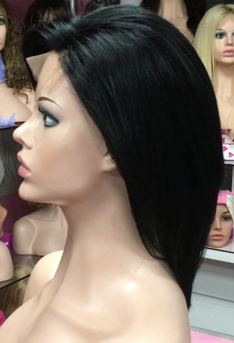 Peluca natural  WENDY LISO  color 1 TOP TUL