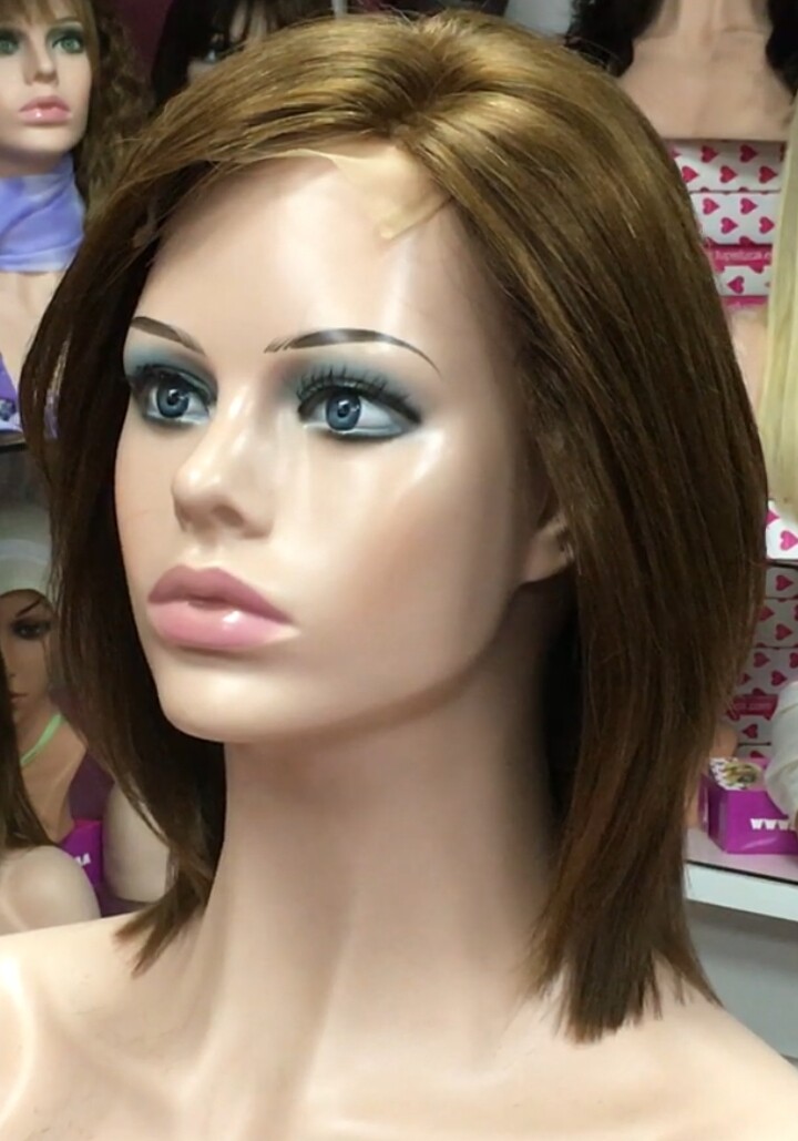 Peluca natural  WENDY LISO color 5 TOP TUL