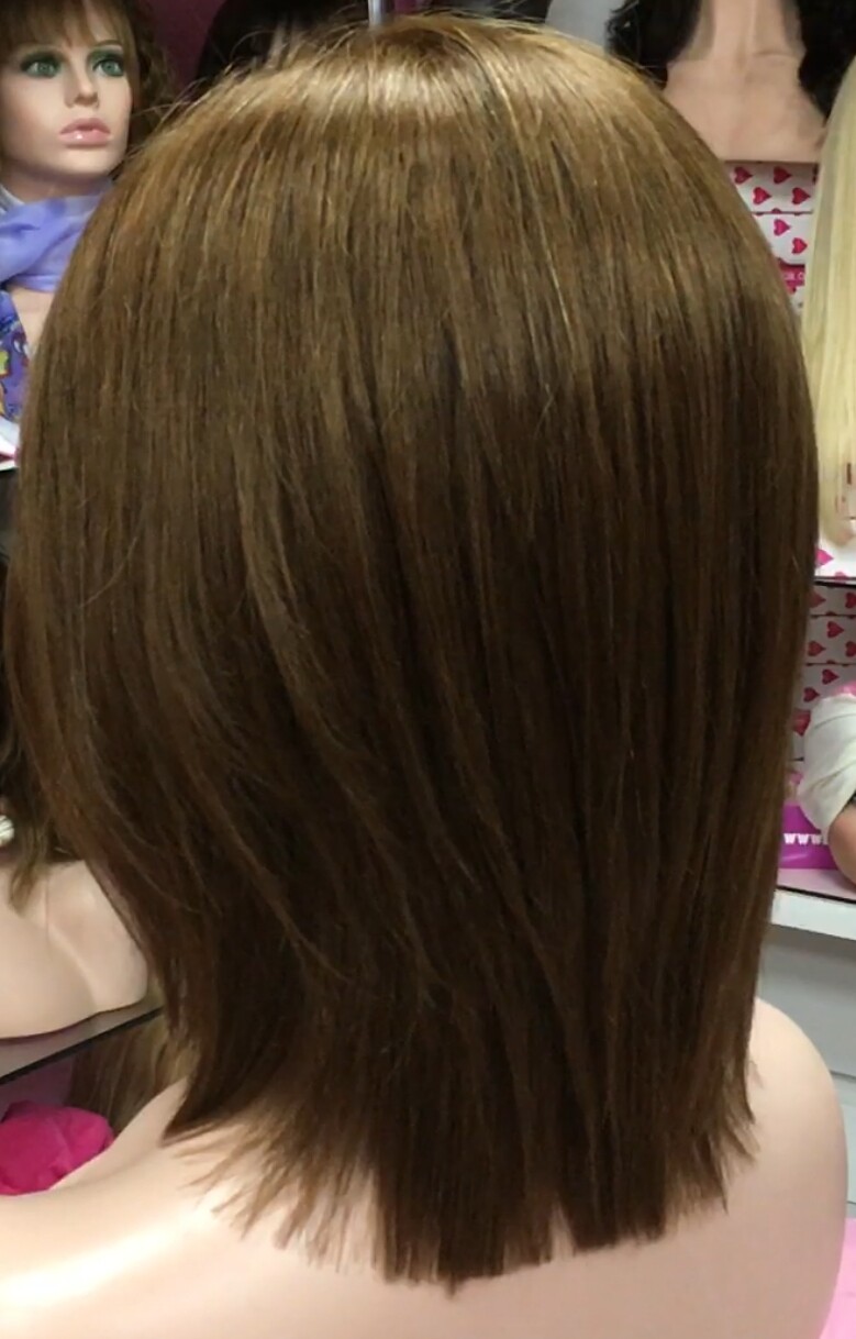 Peluca natural  WENDY LISO color 5 TOP TUL