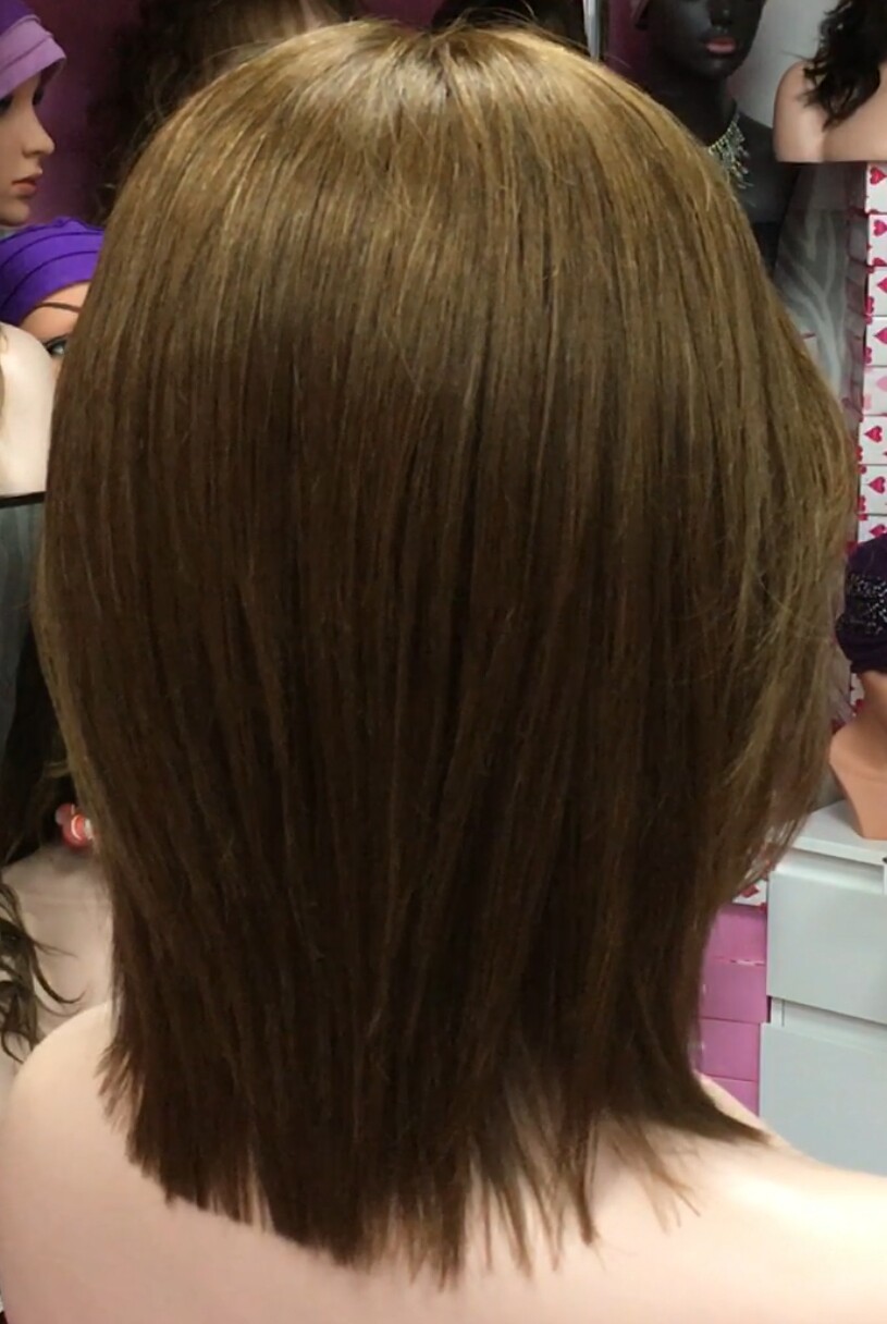 Peluca natural  WENDY LISO color 5 TOP TUL