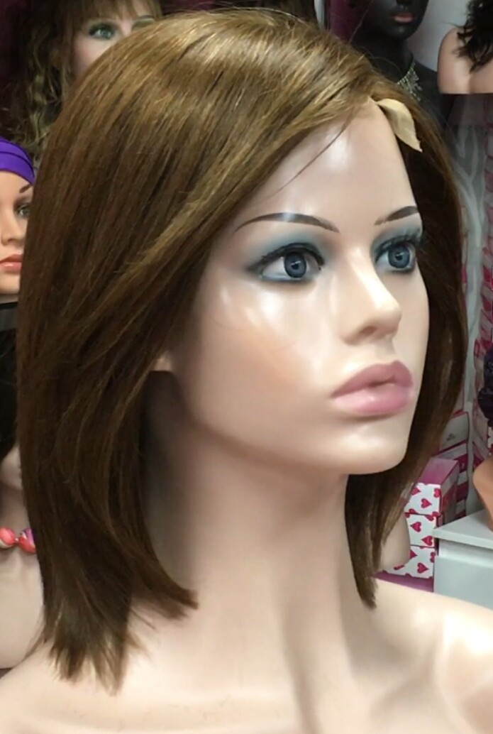 Peluca natural  WENDY LISO color 5 TOP TUL