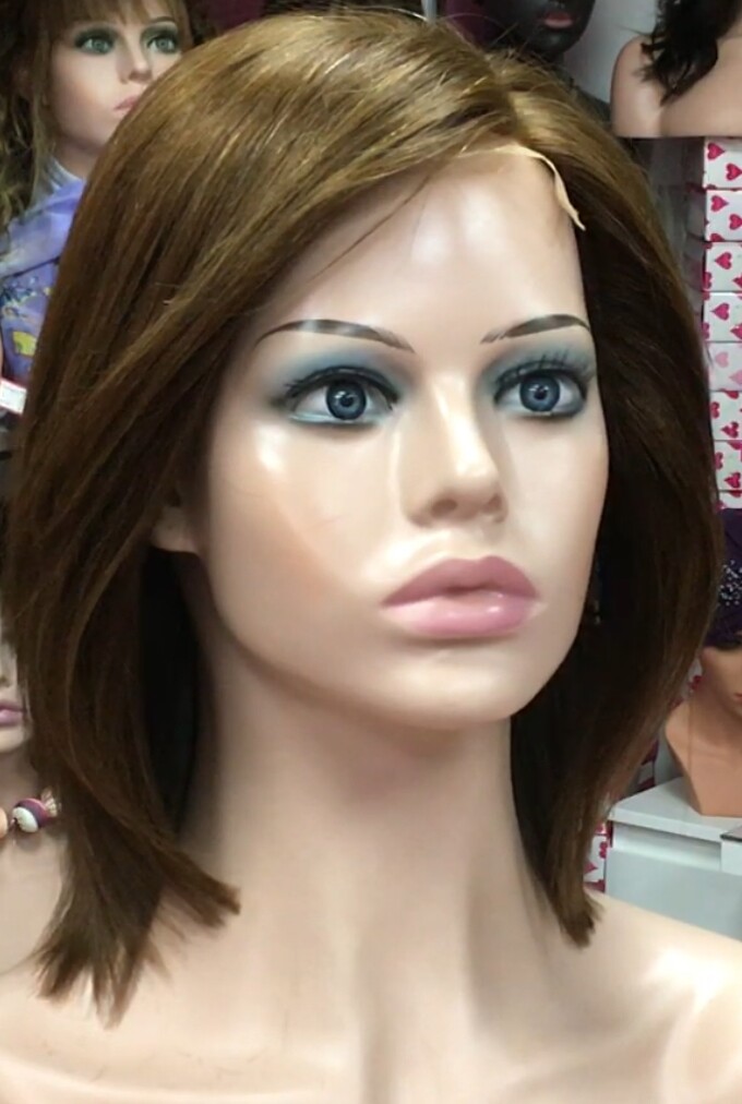 Peluca natural  WENDY LISO color 5 TOP TUL
