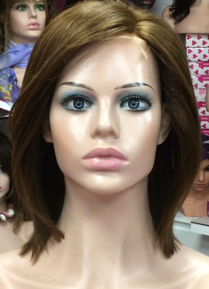 Peluca natural  WENDY LISO color 5 TOP TUL