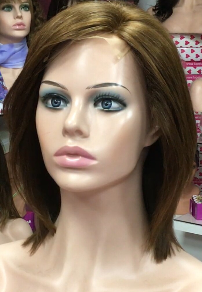 Peluca natural  WENDY LISO color 5 TOP TUL