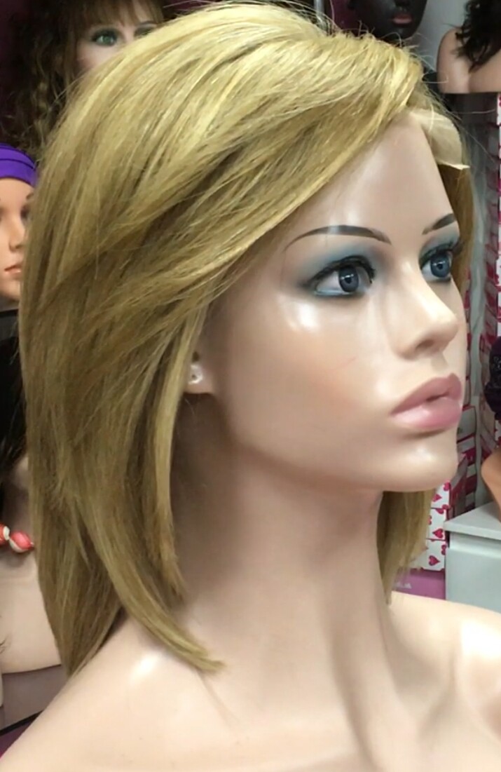 Peluca natural  WENDY LISO color8H613H16 TOP TUL