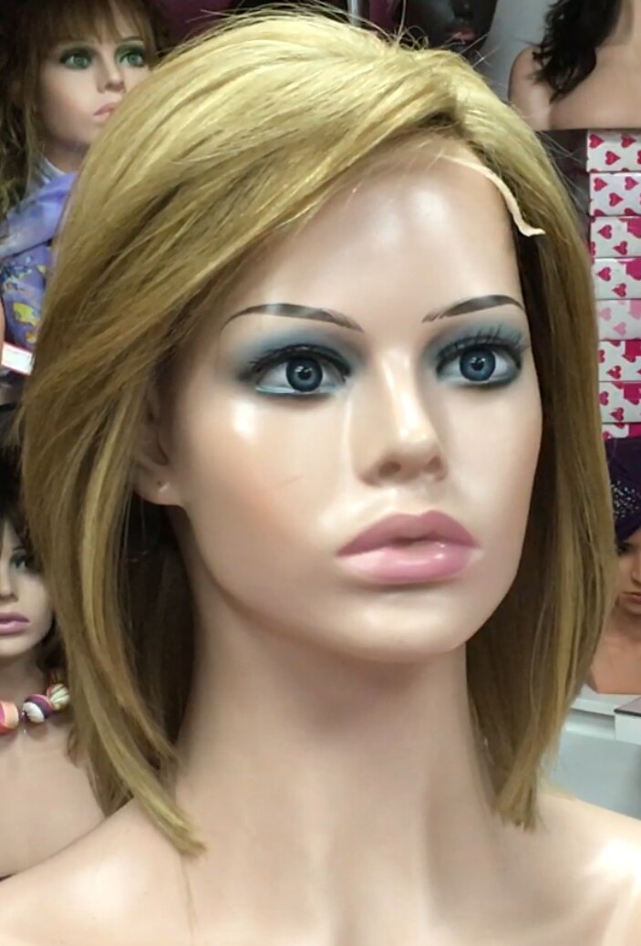 Peluca natural  WENDY LISO color8H613H16 TOP TUL