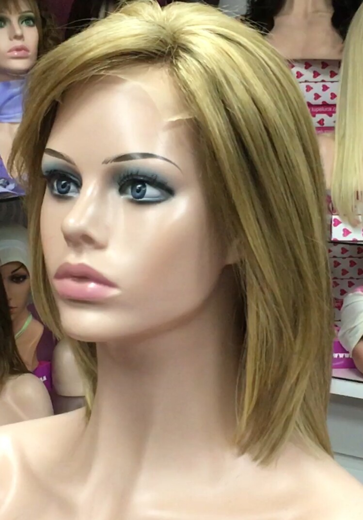 Peluca natural  WENDY LISO color8H613H16 TOP TUL