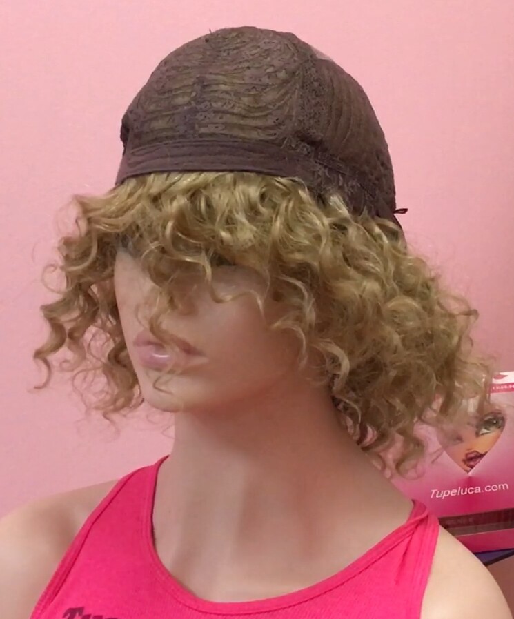 Peluca natural  AFRO CANDELARIA -  color 18 confecc. maquina