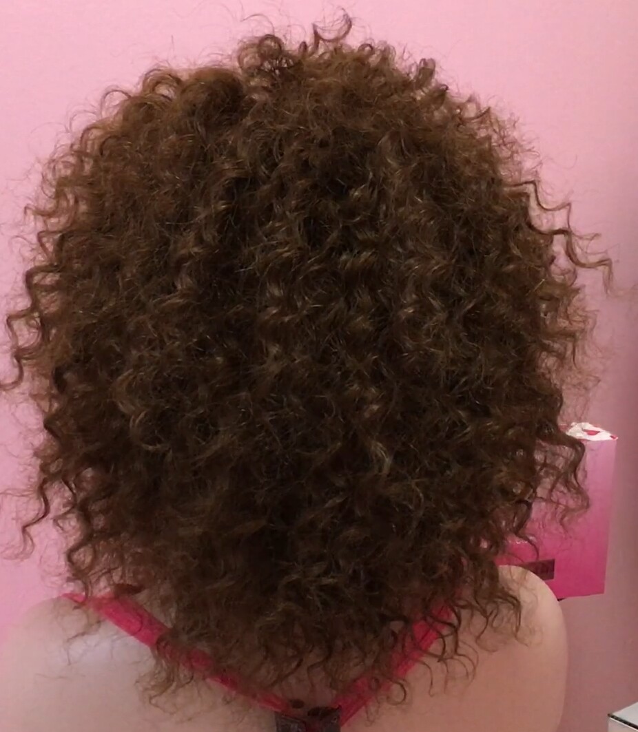 Peluca natural  AFRO CANDELARIA -  color 5 confecc. maquina