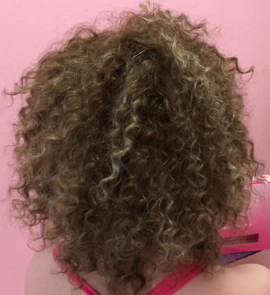 Peluca natural  AFRO CANDELARIA -  color 8H613 confecc. maquina