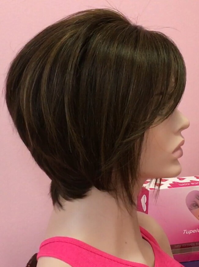 Peluca natural ISABELLA color 1B/2h4 TOP TUL