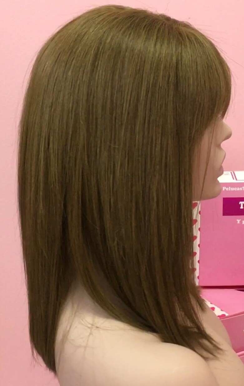 Peluca natural NATA color 8S TOP TUL
