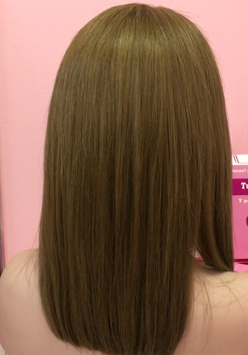 Peluca natural NATA color 8S TOP TUL
