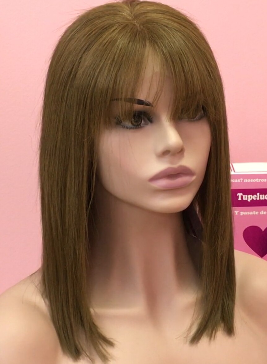 Peluca natural NATA color 8S TOP TUL