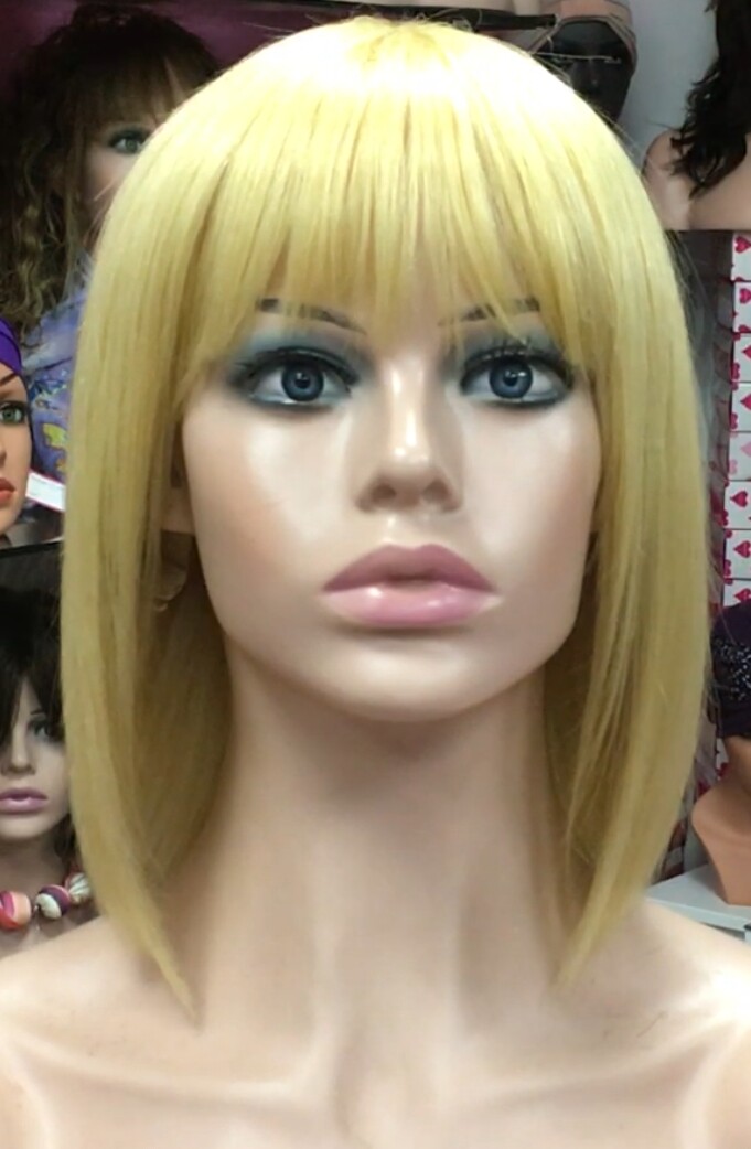 Peluca natural  CLEO color 613 maquina
