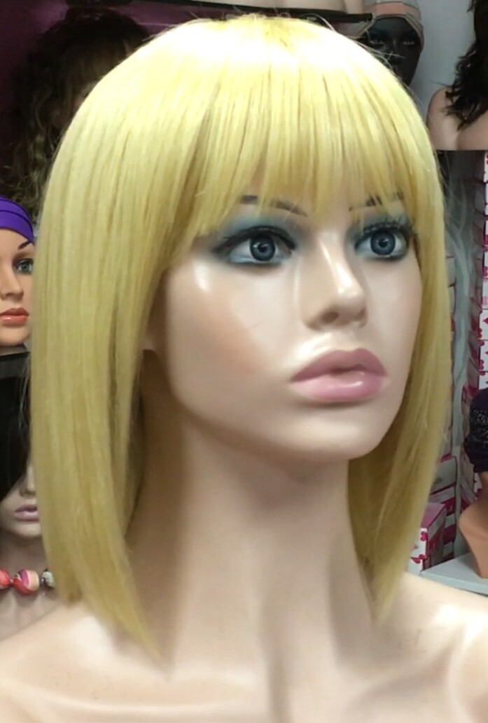 Peluca natural  CLEO color 613 maquina
