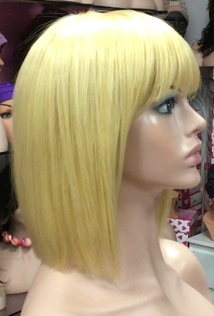 Peluca natural  CLEO color 613 maquina