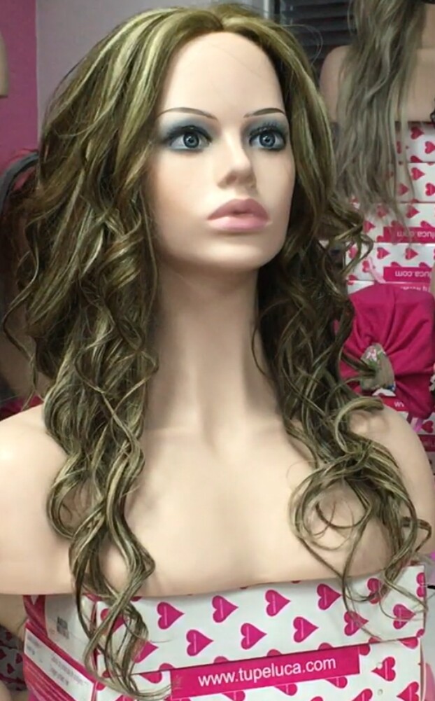 Peluca larga natural SIBILA ONDAS frontal TUL 4h18