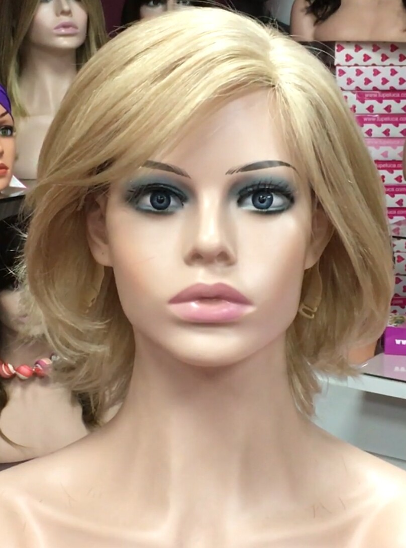 Peluca cabello natural Mari Asun color 16 INYECCION