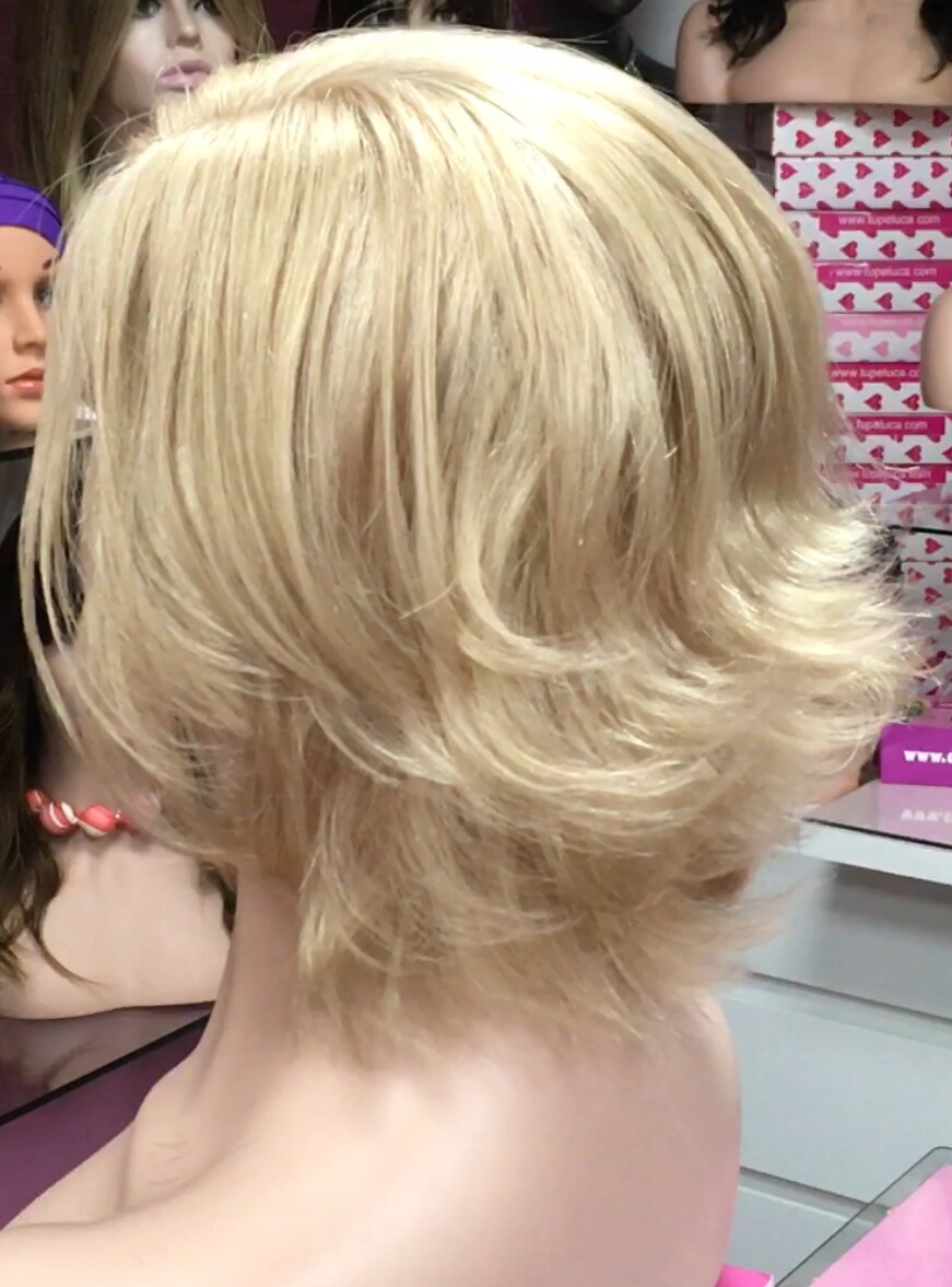 Peluca cabello natural Mari Asun color 16 INYECCION