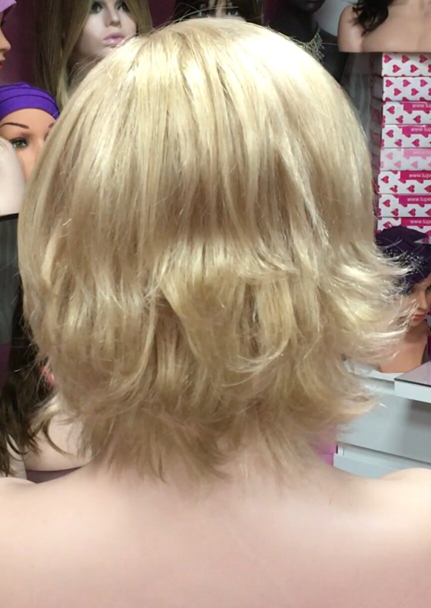 Peluca cabello natural Mari Asun color 16 INYECCION