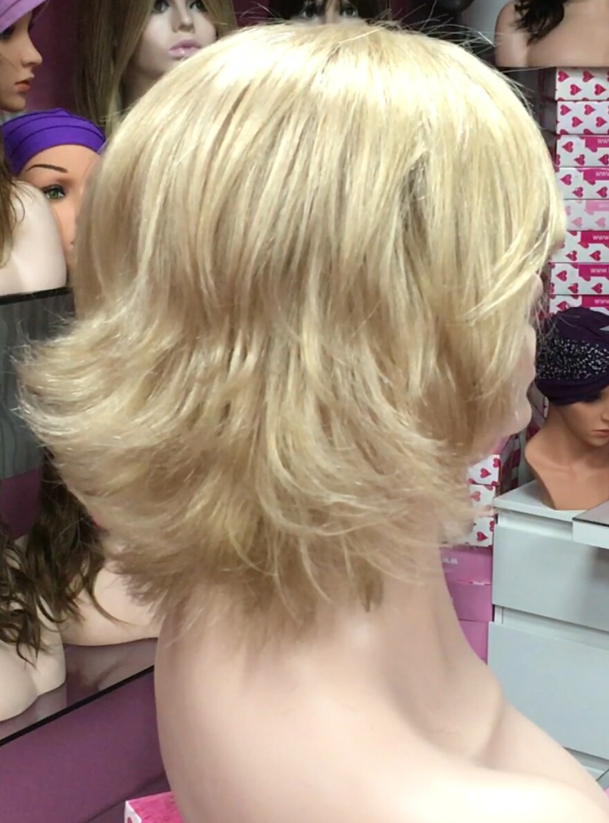 Peluca cabello natural Mari Asun color 16 INYECCION