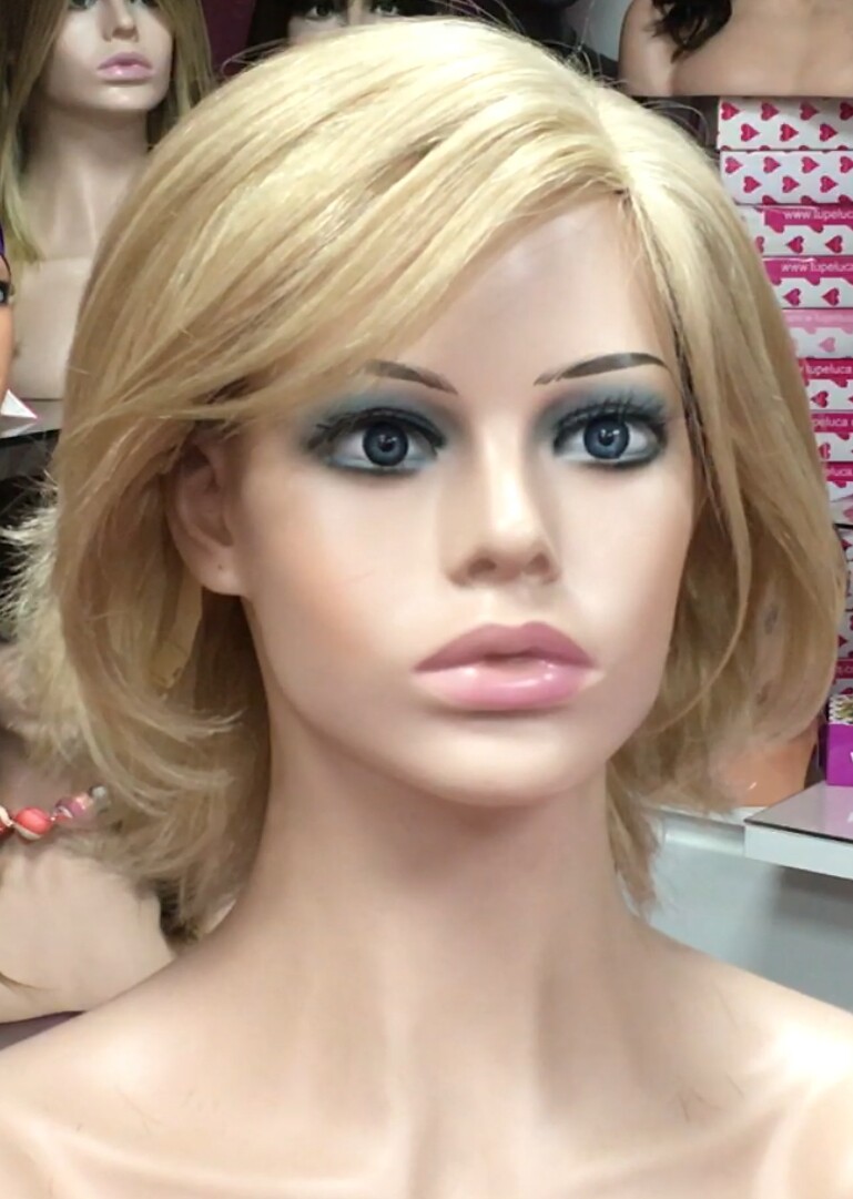 Peluca cabello natural Mari Asun color 16 INYECCION